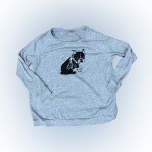 Women’s Plus Size Winter Baby Boston Terrier Sweater (18/20)